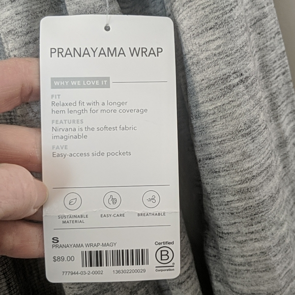 Athleta | Pranayama Wrap NWT - Picture 7 of 14